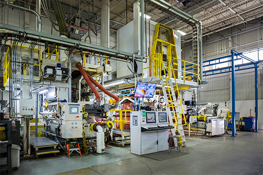 Interior of facility