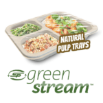 GreenStream Sustainable Natural Plant-based Pulp Trays for Food Packaging