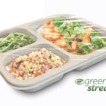 GreenStream Fiber Tray Manufactured by Preferred Packaging, A Division of C-P Flexible Packaging