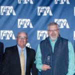 pictured from left to right are FTA President Nathan Ridnouer, Paul Teachout FTA Board Chair, John Edgemon, Garlock CP Director of Sustainable Development, and Bob Coomes FFTA Board Vice Chair.